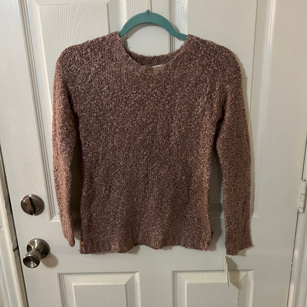 Pink sweater